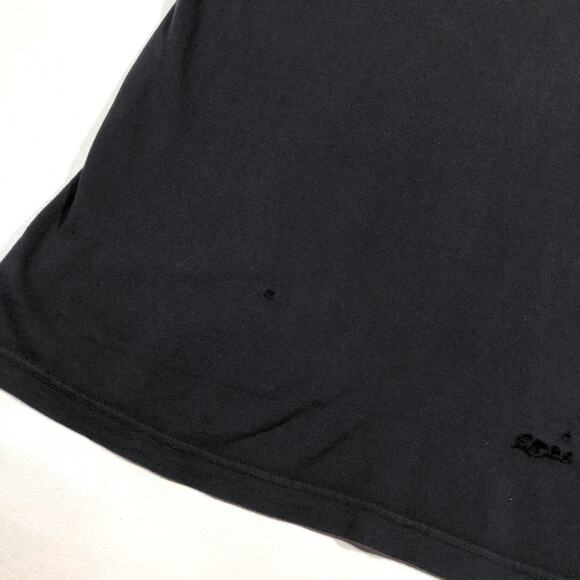 Balenciaga Small Lower Case Chest Logo Black Tee T Shirt Size Large L B14 - Picture 4 of 11